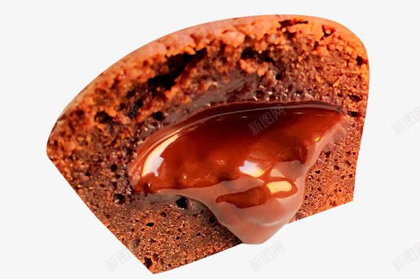 巧克力爆浆蛋糕png免抠素材_新图网 https://ixintu.com 巧克力蛋糕 爆浆蛋糕 食品