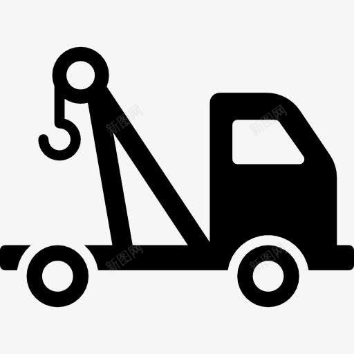 汽车起重机图标png_新图网 https://ixintu.com 卡车 工具 物流 物流配送 起重机 运输