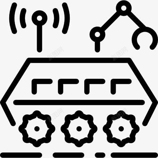 月球车图标png_新图网 https://ixintu.com 交通运输 月球车 汽车 科学 车辆 运输