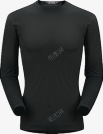 黑色的保暖衣png免抠素材_新图网 https://ixintu.com 产品实物 保暖 男士款 长袖