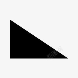 形状三角形矩形黑色默认图标png_新图网 https://ixintu.com rectangular shape triangle 三角形 形状 矩形