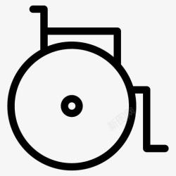 wheelchair轮椅图标高清图片