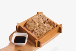 蒸藕饼一盒藕饼高清图片