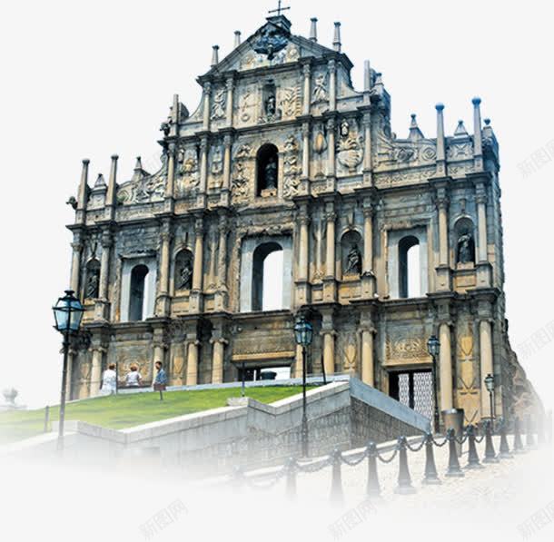 欧式风格png免抠素材_新图网 https://ixintu.com 城市风景 建筑物 旅游 旅行 欧式风格建筑