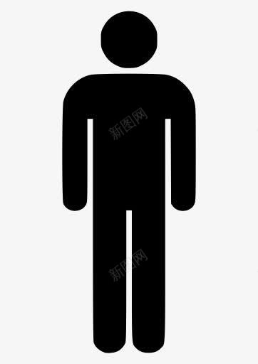 男性男人男装房间厕所AIGA符图标png_新图网 https://ixintu.com Male men mens room toilet 厕所 房间 男人 男性 男装