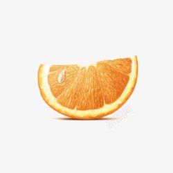 甜橙瓣创意橙子高清图片