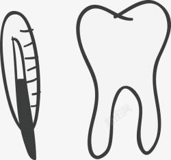牙齿元素素材