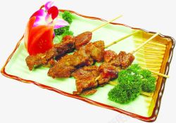 中秋节烧烤蔬菜肉类素材