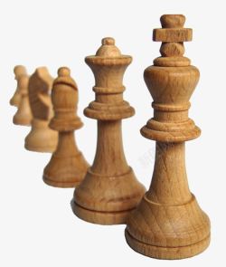 国际赛事木质象棋高清图片