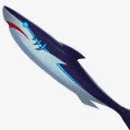 手绘鲸鱼武器游戏png免抠素材_新图网 https://ixintu.com 武器 游戏 鲸鱼