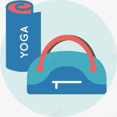 瑜伽运动logo图标图标