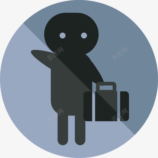 行李图标png_新图网 https://ixintu.com 信令 器皿 工具 旅行 箱包 行李
