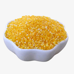 农家玉米碴子粗粮食品素材