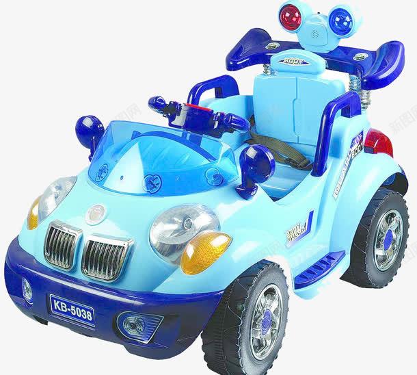 蓝色玩具车png免抠素材_新图网 https://ixintu.com 产品实物 儿童 快乐 玩具