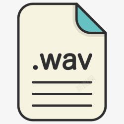 WAV文件格式音频文件延伸文件格式WAV文件高清图片