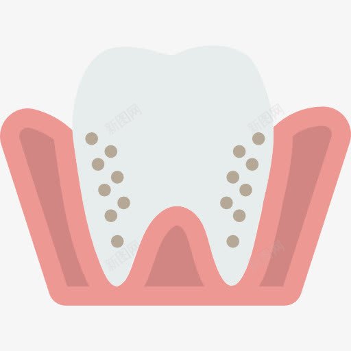 摩尔图标png_新图网 https://ixintu.com 医疗 嘴 牙医 牙科 牙齿 磨牙 龋齿