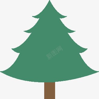 卡通树状装饰png免抠素材_新图网 https://ixintu.com 动画 手绘 树状 植物 绿色