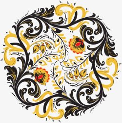 篇花纹图案浪漫人生各种素材