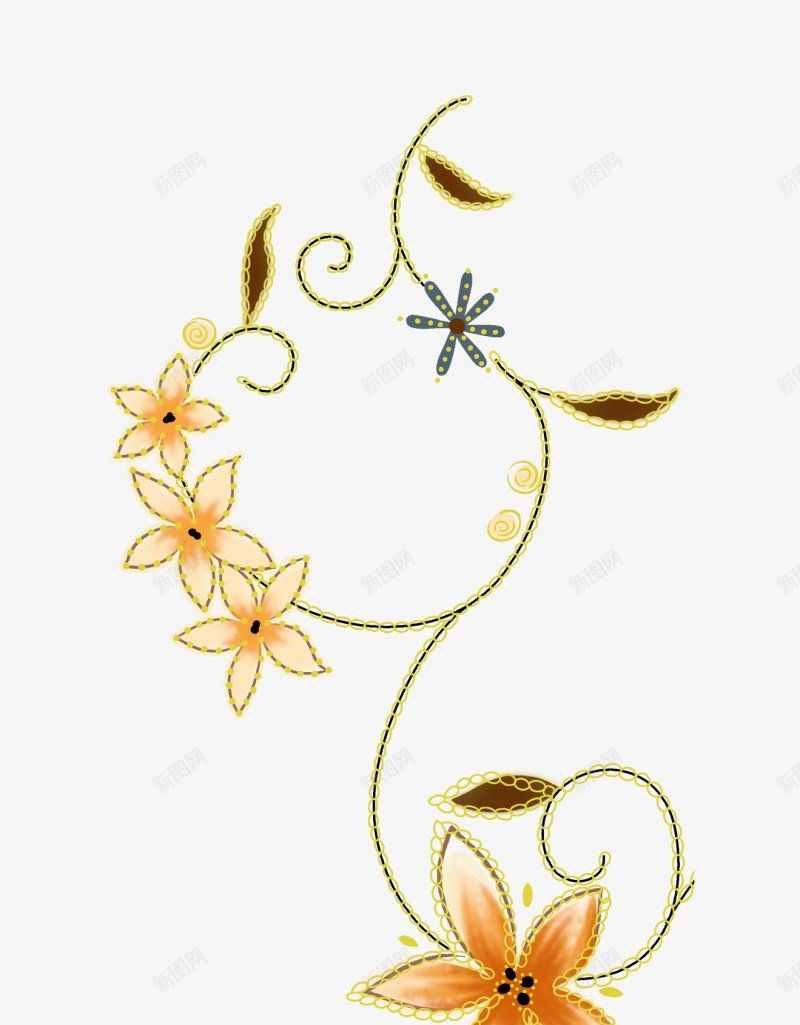 花纹2png免抠素材_新图网 https://ixintu.com 免扣 花纹2