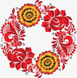 篇花纹图案浪漫人生各种素材