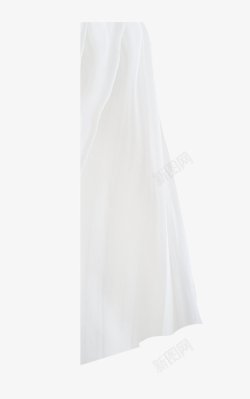 白色纱窗帘素材