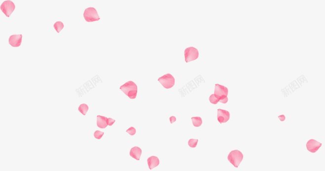 落下的粉色花瓣png免抠素材_新图网 https://ixintu.com 下落的花瓣 纷飞的花瓣 花瓣漂浮物 玫瑰花瓣 粉色花瓣