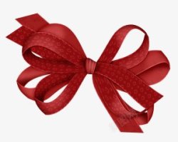 蝴蝶结丝带红丝带礼物情人节礼物礼品包装蝴蝶结蝴蝶结素材