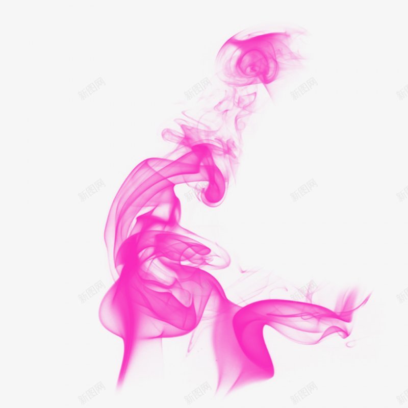 粉色烟雾杨戬是个特效狂懒人图福利png免抠素材_新图网 https://ixintu.com 懒人图福利 杨戬是个特效狂 粉色烟雾