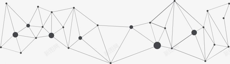 点线科技几何形状png免抠素材_新图网 https://ixintu.com 几何形状 点线科技 六边形 科技感 几何 科技 蓝色 装饰