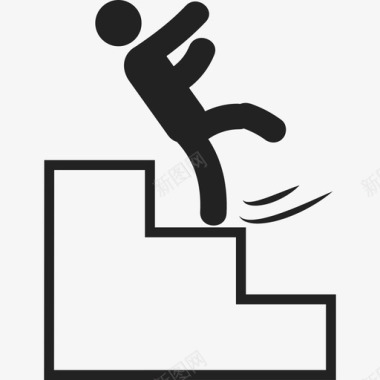 从楼梯上摔下来人人图标图标