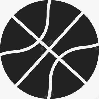 篮球轮廓运动运动偶像图标图标