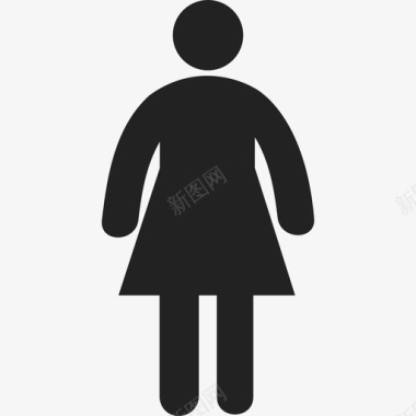 穿衣服的女人人人图标图标
