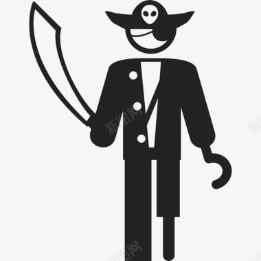 海盗船长人人图标图标