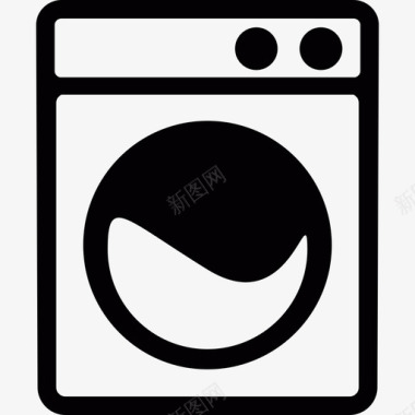 洗衣机工具和用具图标图标
