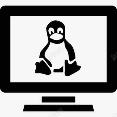 Linux计算机技术图标图标