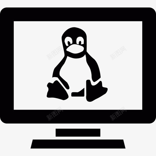 Linux计算机技术图标svg_新图网 https://ixintu.com Linux计算机 技术