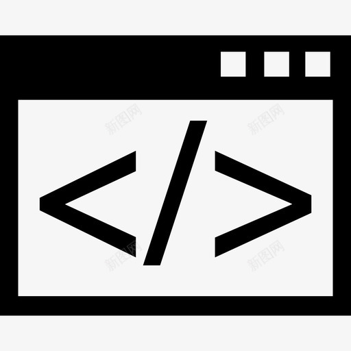 命令窗口技术图标svg_新图网 https://ixintu.com 命令窗口 技术
