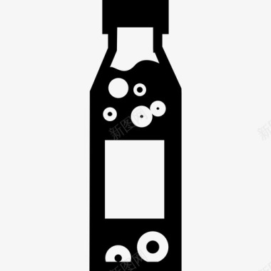 汽水瓶食物图标图标