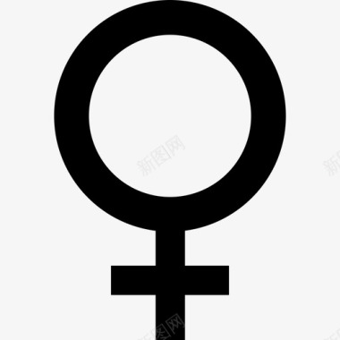 女性符号标志图标图标