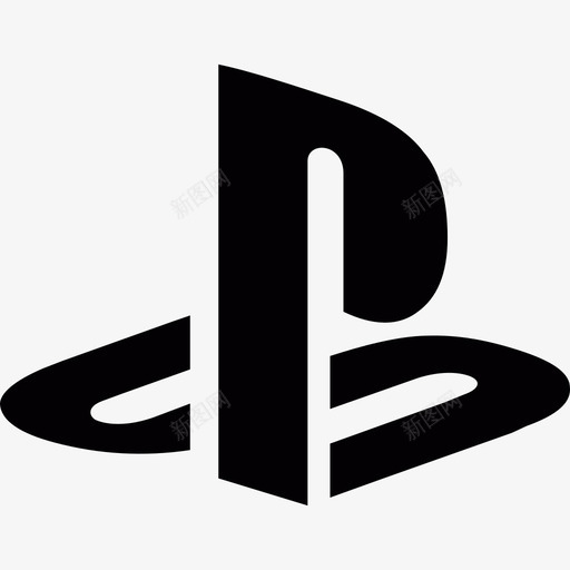 Playstation标识徽标图标svg_新图网 https://ixintu.com Playstation标识 徽标