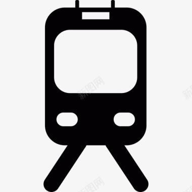 列车标志运输图标图标