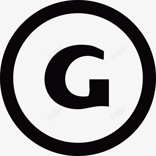GLogo圆Logo图标svg_新图网 https://ixintu.com G Logo圆 Logo