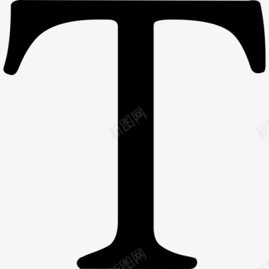 字母T接口图标图标