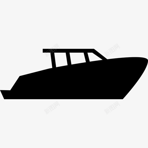 机动船运输船图标svg_新图网 https://ixintu.com 机动船 运输船