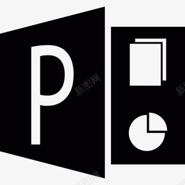 MicrosoftPowerPoint徽标技术图标图标