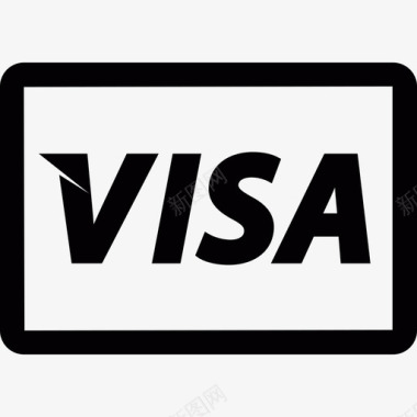 Visa标志商务图标图标