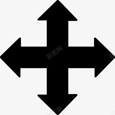 十字路口接口图标图标