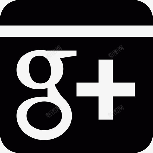 GooglePlus标识社交图标svg_新图网 https://ixintu.com Google Plus标识 社交