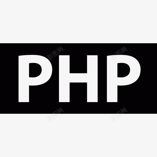 PHP徽标web图标svg_新图网 https://ixintu.com PHP徽标 web