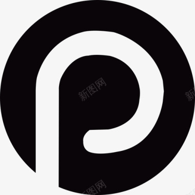 Pinterest徽标徽标图标图标